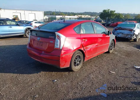 2012 Toyota Prius Three z USA, uszkodzony, nr VIN JTDKN3DU7C1482604